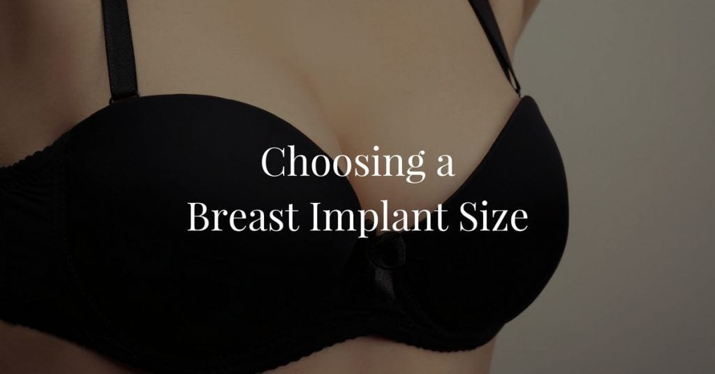 choosing breast implant size